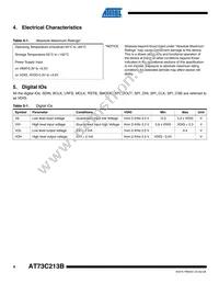 AT73C213B Datasheet Page 4