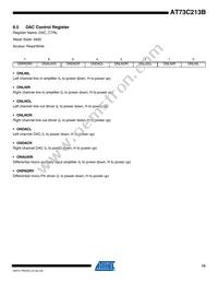 AT73C213B Datasheet Page 15