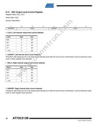 AT73C213B Datasheet Page 22