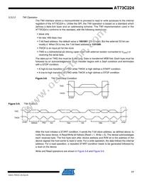 AT73C224-A Datasheet Page 17