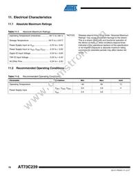 AT73C239 Datasheet Page 16