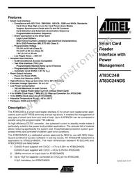 AT83C24B-TIRUL Datasheet Cover