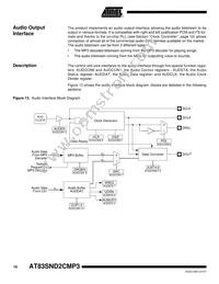 AT83SND2CMP3A1-7FTUL Datasheet Page 16