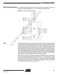 AT83SND2CMP3A1-7FTUL Datasheet Page 21