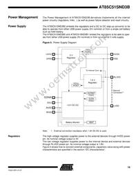 AT85C51SND3B1-RTTUL Datasheet Page 19