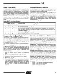 AT87F51-24PI Datasheet Page 5