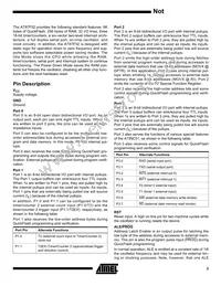 AT87F52-24PI Datasheet Page 3