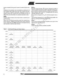 AT87F52-24PI Datasheet Page 4