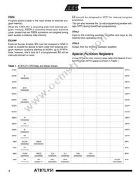 AT87LV51-16PI Datasheet Page 4