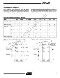 AT87LV51-16PI Datasheet Page 7