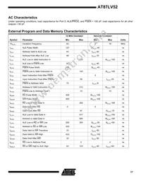 AT87LV52-16AI Datasheet Page 17