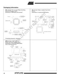 AT87LV52-16AI Datasheet Page 22