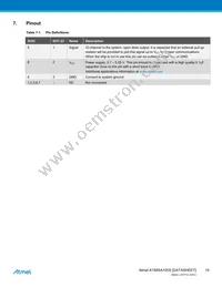 AT88SA100S-TSU-T Datasheet Page 19