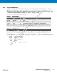 AT88SA10HS-TSU-T Datasheet Page 17
