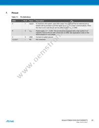 AT88SA10HS-TSU-T Datasheet Page 20