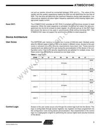 AT88SC0104C-SI Datasheet Page 3