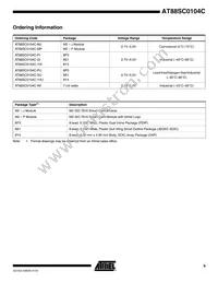 AT88SC0104C-SI Datasheet Page 9