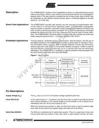 AT88SC0204C-CI Datasheet Page 2