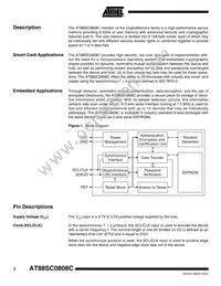 AT88SC0808C-CI Datasheet Page 2