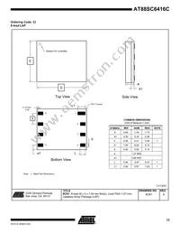 AT88SC6416C-CI Datasheet Page 13