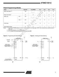 AT89C1051U-12SI Datasheet Page 7