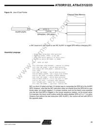 AT89C5122DS-RDTUM Datasheet Page 21