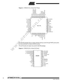 AT89C5131A-PLTUL Datasheet Page 6