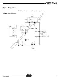 AT89C5131A-PLTUL Datasheet Page 12