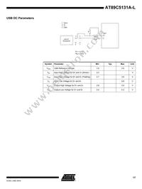 AT89C5131A-PLTUL Datasheet Page 16