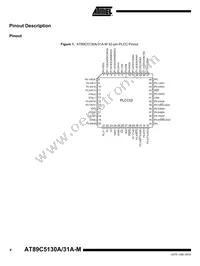 AT89C5131A-S3SIM Datasheet Page 4