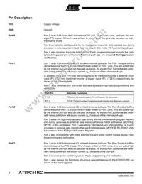 AT89C51RC-24PI Datasheet Page 4