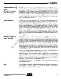 AT89C51RC-24PI Datasheet Page 11