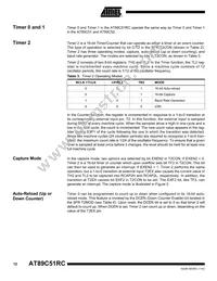 AT89C51RC-24PI Datasheet Page 12