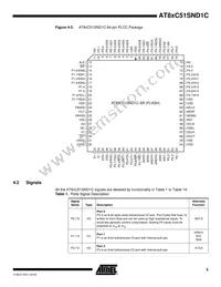 AT89C51SND1C-7HTUL Datasheet Page 5