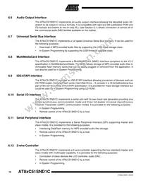 AT89C51SND1C-7HTUL Datasheet Page 16