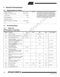 AT89C51SND1C-7HTUL Datasheet Page 18