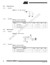 AT89C51SND1C-7HTUL Datasheet Page 22