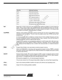 AT89C55WD-24PI Datasheet Page 5