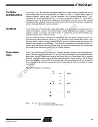 AT89C55WD-24PI Datasheet Page 19