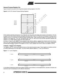 AT90S4414-8PI Datasheet Page 8