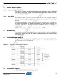 AT91CAP7E-NA-ZJ Datasheet Page 19