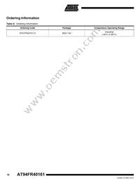 AT91FR40161-CI Datasheet Page 18