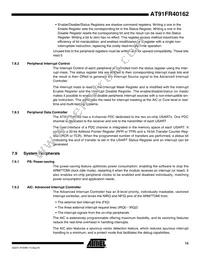 AT91FR40162-CI-T Datasheet Page 15