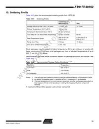 AT91FR40162-CI-T Datasheet Page 19