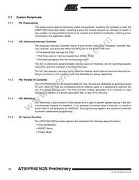 AT91FR40162S-CJ Datasheet Page 16