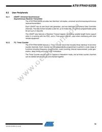 AT91FR40162SB-CU-999 Datasheet Page 19