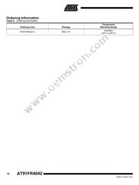 AT91FR4042-CI-T Datasheet Page 18