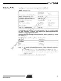 AT91FR4042-CI-T Datasheet Page 21