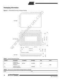 AT91FR4081-33CI Datasheet Page 18