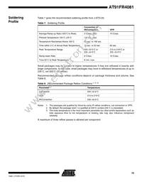 AT91FR4081-33CI Datasheet Page 19